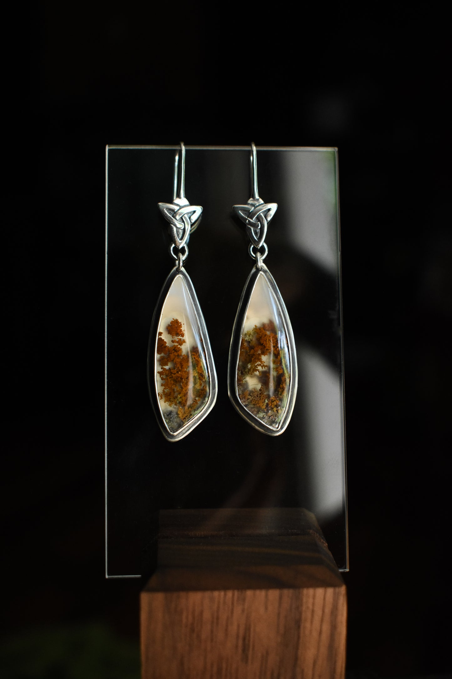 The Scottish Highlands Earrings - Sterling silver.