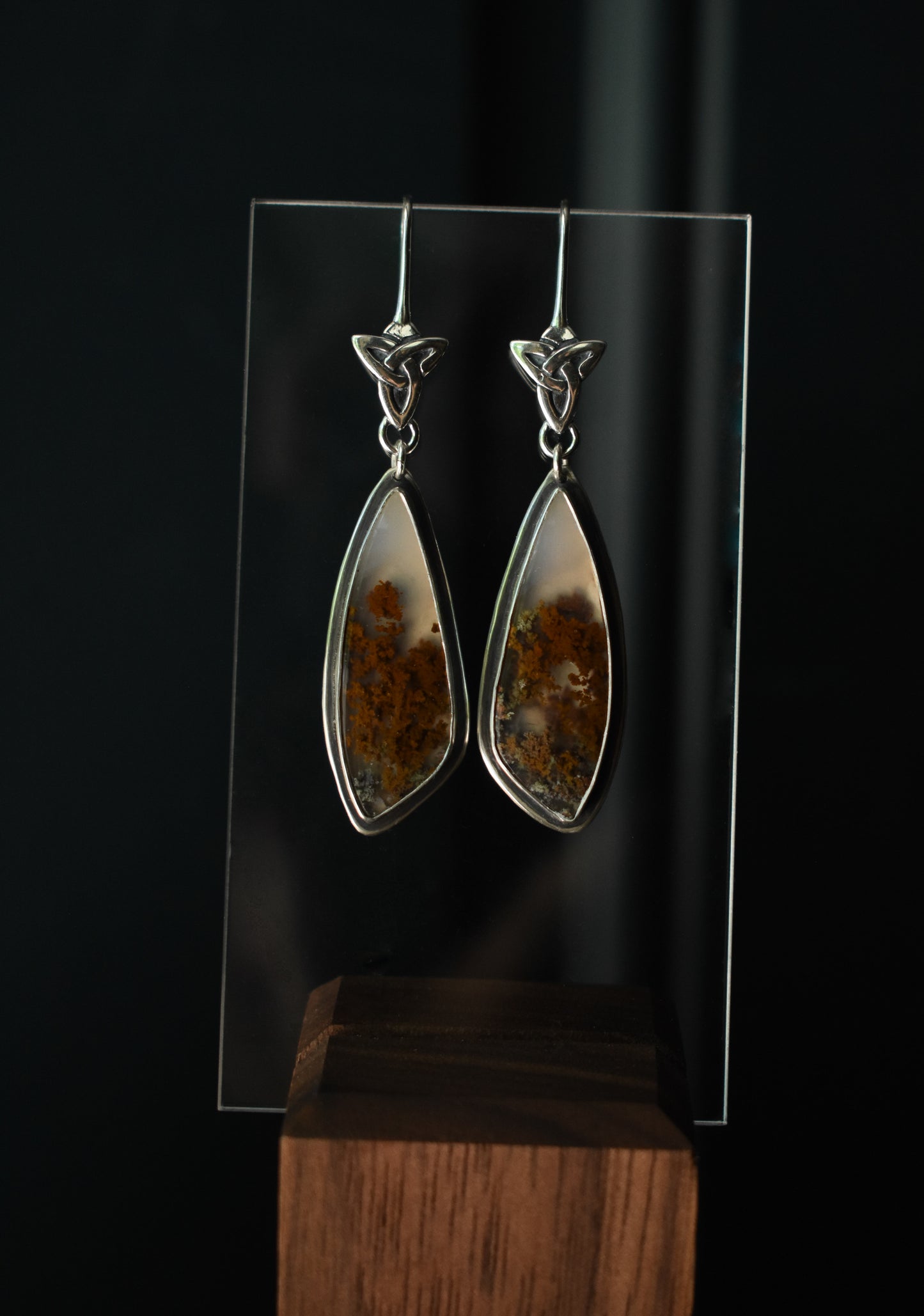 The Scottish Highlands Earrings - Sterling silver.