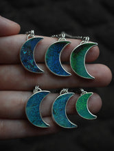 Load image into Gallery viewer, Northern Lights in Scotland, Monarch Opal, Sterling silver.
