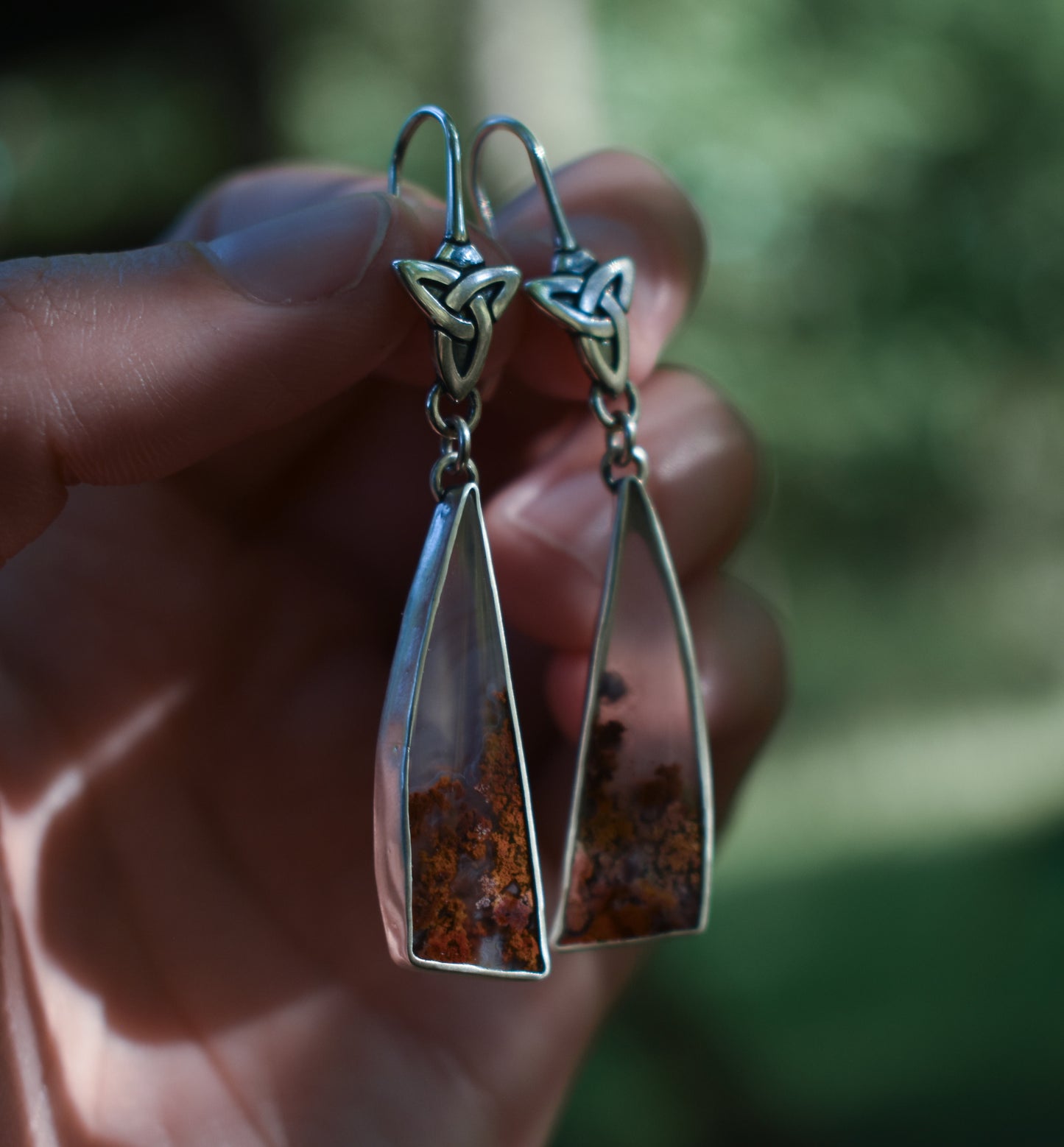 Scottish Highlands - Earrings - Sterling silver.