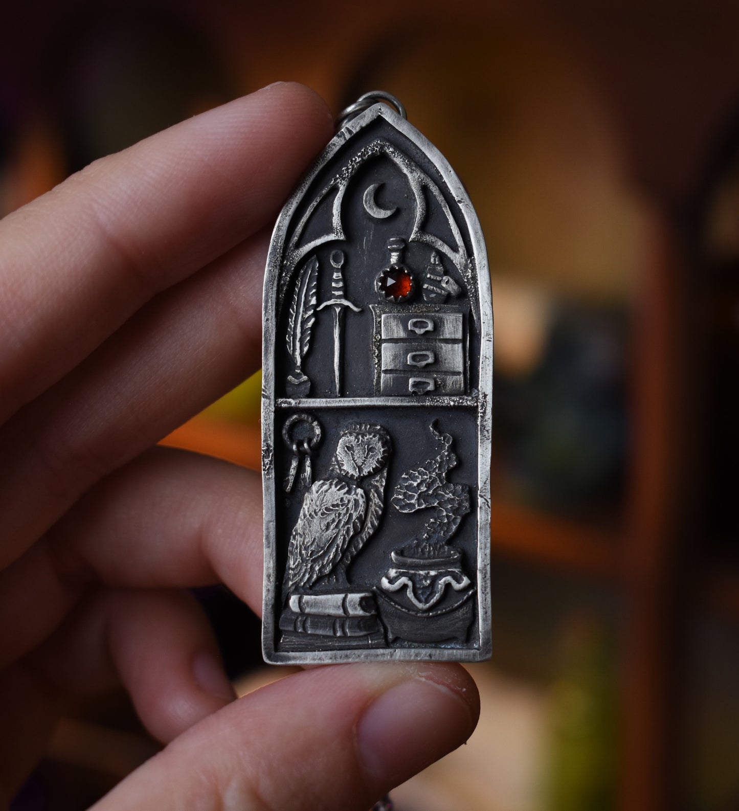 Arcane Library - Sterling silver