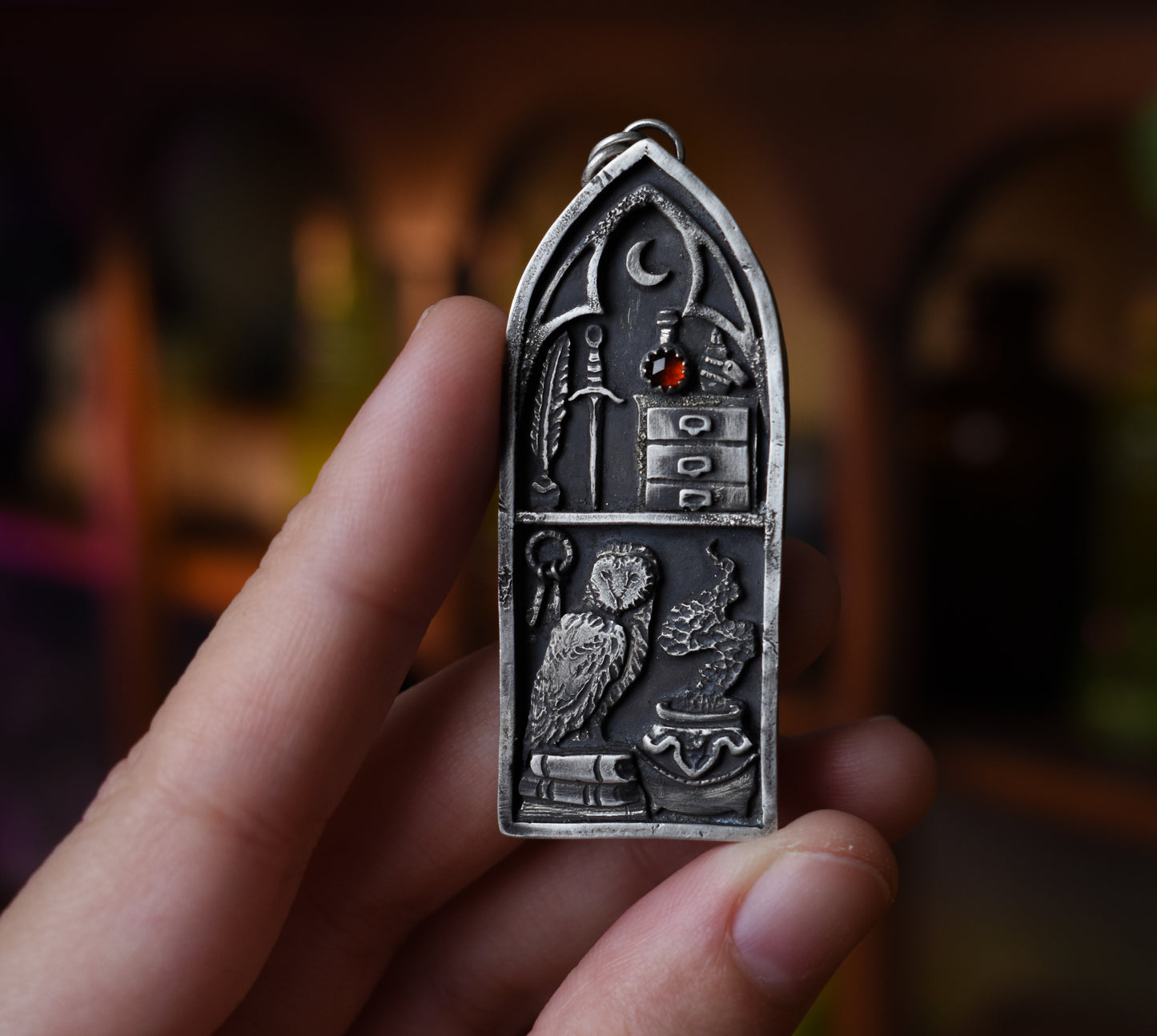 Arcane Library - Sterling silver