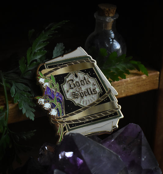 Enamel Pin - Book Of Spells